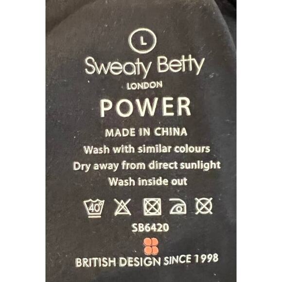 SWEATY BETTY Power Half Zip Pullover Size Large - Picture 5 of 7